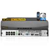 OOSSXX 8.0/4K Megapixel 8-Channel POE NVR Network Video Recorder, Supports up to 8 x 8MP/4K IP Cameras, Max to 8TB Hard Drive (3TB HDD Included) view 1