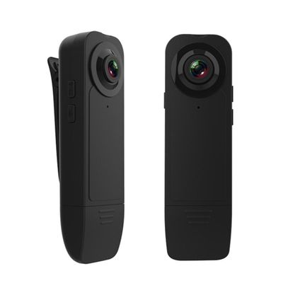 COCBTKQ Mini Body Camera 1080P Police Body Camera,Body Worn Cam,Premium Portable,Wearable Patrol Video Recording Camcorder for Security,Work Records,Guard,Hiking Riding Running(32G)