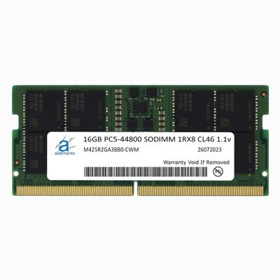 Adamanta 16GB (1x16GB) Compatible with Lenovo ThinkCentre M80q Gen 4, M90q Gen 4 Tiny Desktop DDR5 5600MHz PC5-44800 SODIMM 1Rx8 CL46 1.1v 262 Pin SFF Small Form Factor Memory RAM Module Upgrade