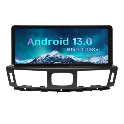 ZWNAV Android 13 Car Radio for Nissan Cima/Fuga 2012+,Mitsubishi Proudia/Dignity 2012+,Infiniti M25/37/56/Q70/Q70L 2013-2019,128GB ROM,BT,GPS Navigation Head Unit Multimedia Music Video Player,Carplay