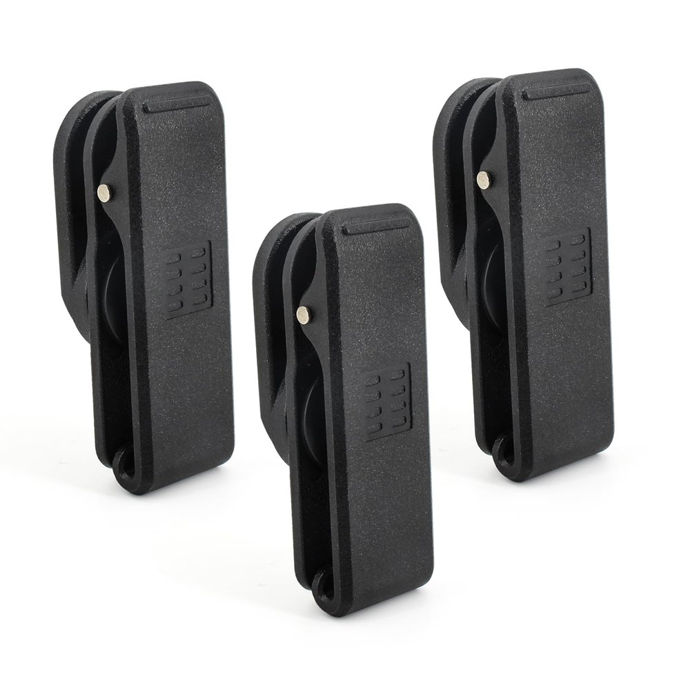 3PC PMLN7128A PMLN7128 Heavy Duty Swivel Belt Clip Compatible for Motorola SL300 Series SL300 SL3500e SL500e SL1600 SL2600 and TLK100 Portable Radios