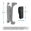 3PC PMLN7128A PMLN7128 Heavy Duty Swivel Belt Clip Compatible for Motorola SL300 Series SL300 SL3500e SL500e SL1600 SL2600 and TLK100 Portable Radios view 4