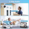 All-in-One Security System 4K Outdoor Wired Security Camera System, Home Video Surveillance Systems, Wired Cameras for Home Security view 4