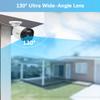 2-Way Audio & 130 Ultra Wide-Angle 4K 8MP Outdoor Wired Security Camera System, Wired Home Security Camera System, Home Surveillance DVR Kits view 3