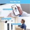 2-Way Audio & 130 Ultra Wide-Angle 4K 8MP Outdoor Wired Security Camera System, Wired Home Security Camera System, Home Surveillance DVR Kits view 4