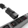 2 Pack NEMA 5/6-15/20R to IEC320 C20 Connector YACSEJAO 4-in-1 16Amp UPS Plug to 5-15R/5-20R/6-15R/6-20R AC Power Converter for PDUs and Network Equipment view 4