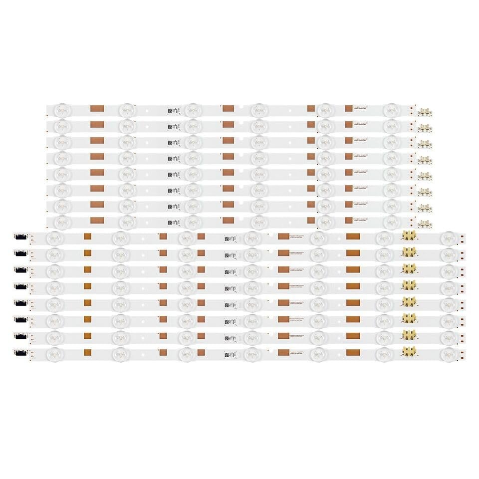 1Set TV LED Backlight Strips Fit for Samsung UE50JS7200U UE50JU6800K UE50JU6800W