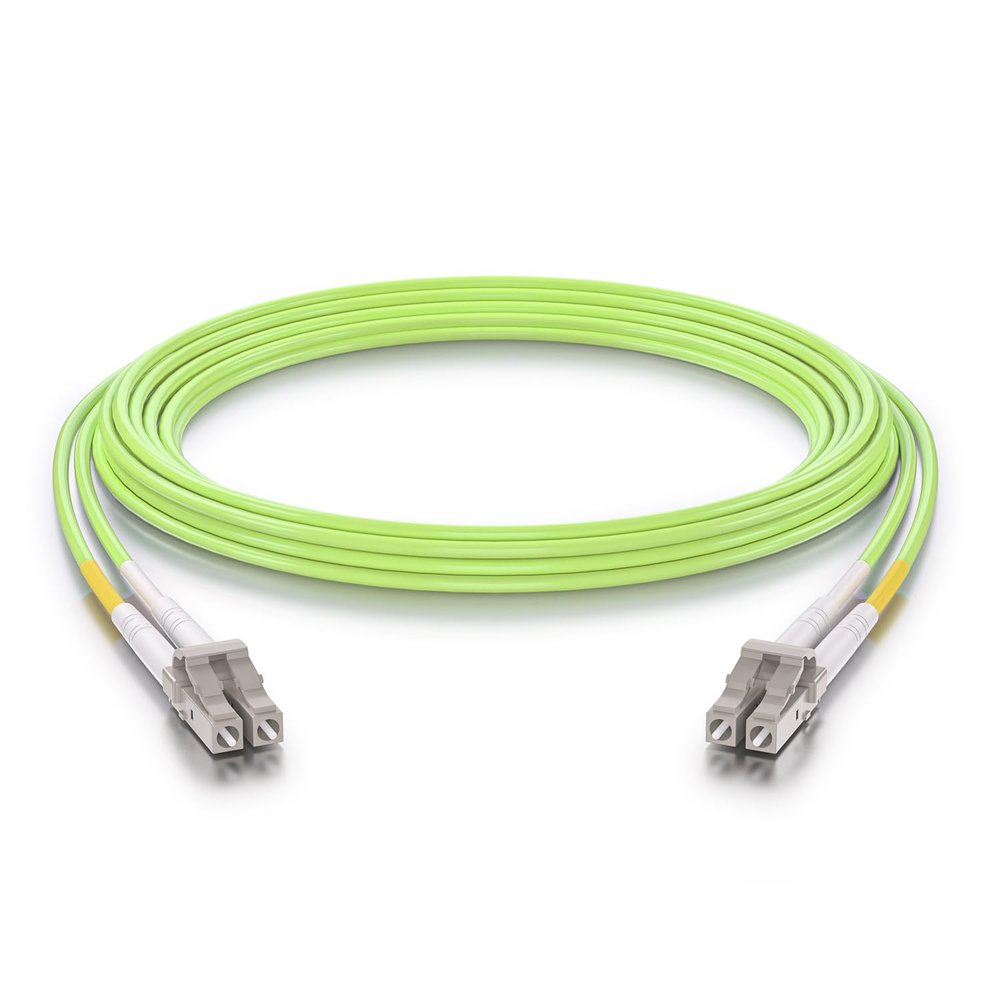 10Gtek Fiber Patch Cable - 10Gb/Gigabit Multi-Mode Jumper Duplex 50/125m LSZH Fiber Optic Cord for SFP Transceiver, Green, 30-Meter(98.4-ft)