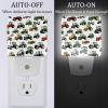 KikandKo Tractors Pattern Night Light for Kids LED Night Light Plug in Wall, Dusk to Dawn Sensor for Nursery Night Light, Children, Room Decor view 2