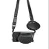 A7C II Case, BolinUS Handmade PU Leather Fullbody Camera Case Bag Cover for Sony Alpha A7C II Bottom Opening Version + Neck Strap + Mini Storage Bag (Black) view 2