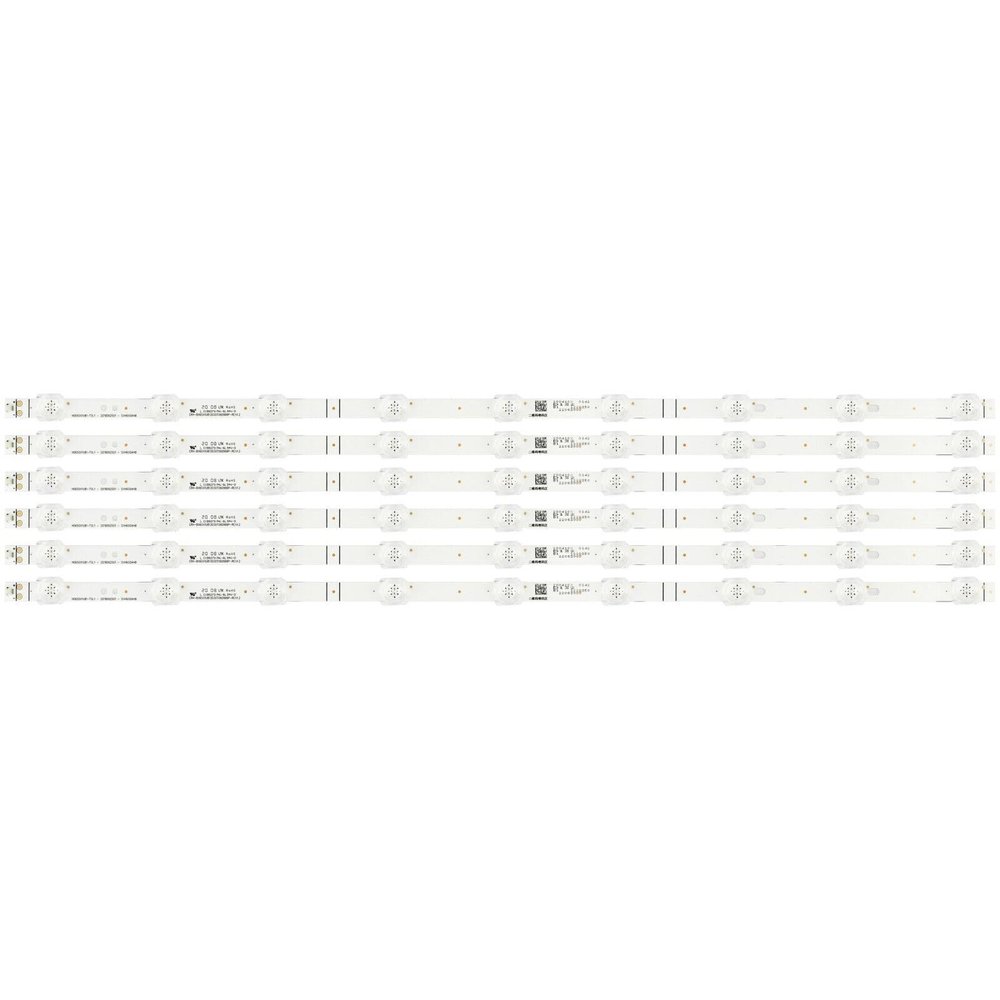 YUNPHUN Kit/6pcs TV LED Strips Fit for HISENSE 65A7300 65A7300FTUK 65AE7000F 65R61G 65H78G, 284896111461