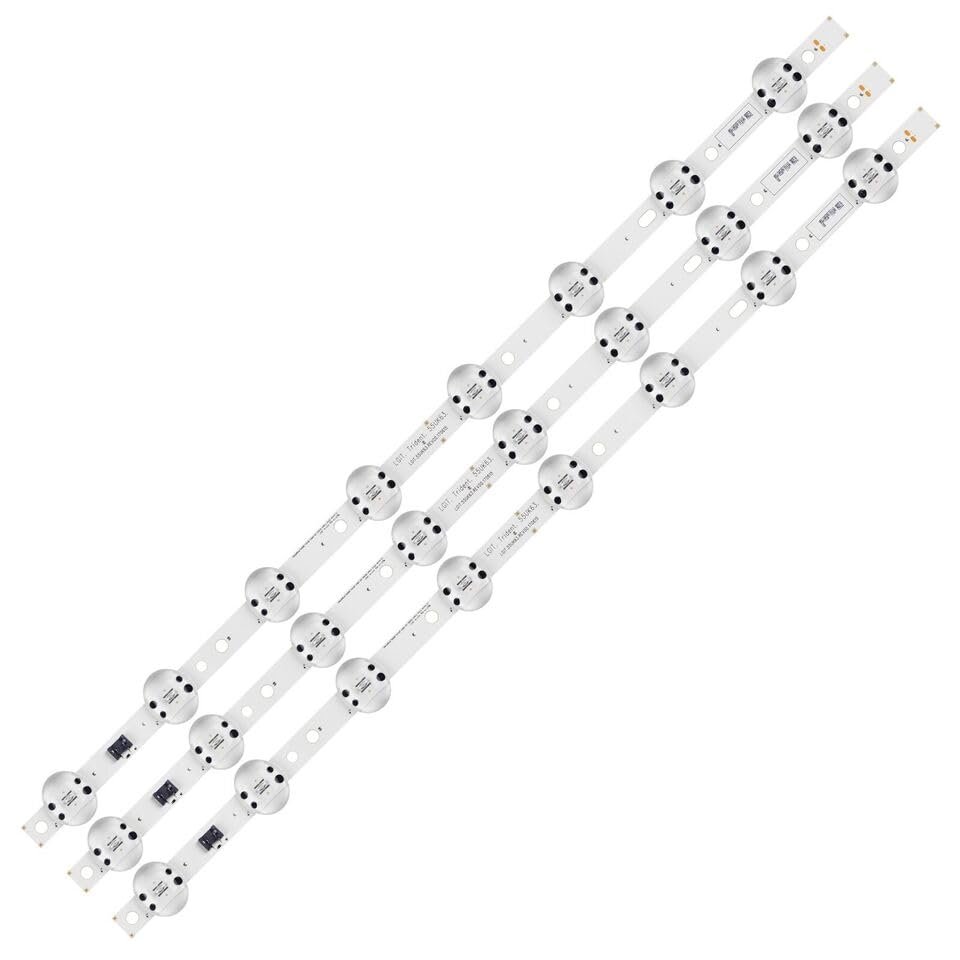3pcs LED Backlight Strips Fit for LG 55UK6250PUB 55UM7100PUA 55UK6300BUB 55UK6470PLC