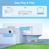 130 Ultra Wide-Angle & 2-Way Audio Outdoor Wired Security Camera System, Wired Home Security Camera System, Home Video Surveillance System view 4