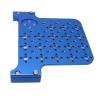 HangTon Alexa Mini LF Cheese Plate, Camera Side Extension Mounting for ARRI Rig with M6 3/8"-16 1/4"-20 Thread (Blue) view 2