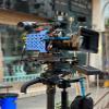 HangTon Alexa Mini LF Cheese Plate, Camera Side Extension Mounting for ARRI Rig with M6 3/8"-16 1/4"-20 Thread (Blue) view 3
