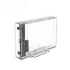Transparent 3.5' HDD Enclosure for 2.5/3.5'' SSD HDD Box Hard Disk Case SATA to USB3.0 HDD Docking Station Support 16TB view 1