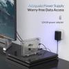 Transparent 3.5' HDD Enclosure for 2.5/3.5'' SSD HDD Box Hard Disk Case SATA to USB3.0 HDD Docking Station Support 16TB view 4