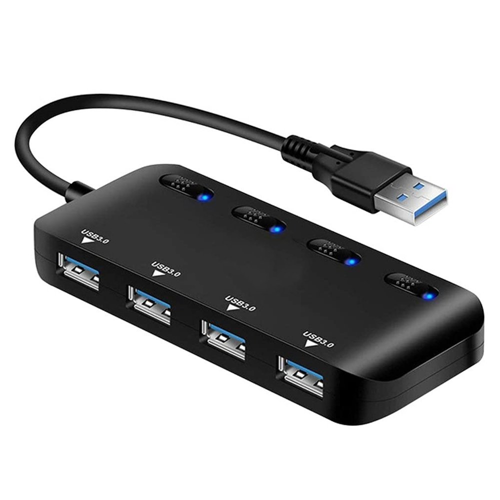 USB3.1 Hub HD+USB Adapter 3-in-1 Multi-Functional Laptop Splitter Converter Dock