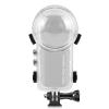 PULUZ Invisible Dive Housing Case for insta360 X3, 50m/164ft Waterproof Case Protective Underwater Dive Shell with Bracket Accessories, Transparent view 1