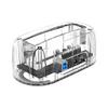 3.5 Inch USB to SATA Transparent HDD Docking Station USB3.0 5Gbps with 12V Power Adapter view 1