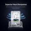 3.5 Inch USB to SATA Transparent HDD Docking Station USB3.0 5Gbps with 12V Power Adapter view 4