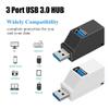 USB 3.0 HUB Adapter Extender Mini Splitter Box for PC Laptop Mobile Phone High Speed U Disk Reader (Color : A) view 4