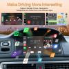 Wireless Carplay Android Auto for Volvo V40 V60 XC60 S60L S80 2015-2019 7" with Touchpad,Carplay Retrofit Kit, Support Wireless Android Auto, YouTube,Mirrorlink, Reverse Camera view 4