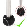 Hiceeden 24 Pcs Precut Tennis Balls for Walkers, Heavy Duty Glide Balls, Long Lasting for Chair, Desk, Furniture Legs, Floor Protection (Black) view 4
