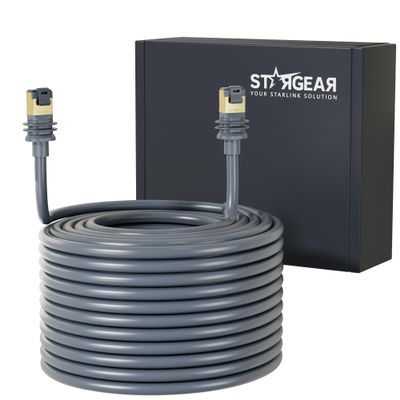 STARGEAR 15M/49FT Starlink Cable Gen 3 for Standard 4/4X/V4/V5/MINI