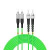 Buacoz om5 fc to st Fiber Patch Cable,4Meters/13ft 10GB/40GB/100GB Gigabit Multimode Duplex Jumper 50/125m LSZH Fiber Optic Cord view 1