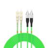 Buacoz om5 sc to fc Fiber Patch Cable 0.6Meters/1.9ft 40Gb/100GB/Gigabit multimode Duplex Jumper UPC MMF 50/125m LSZH Fiber Optic Cord view 1