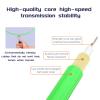 Buacoz Fiber Patch Cable lc to st UPC om5 40Gb/100GB/Gigabit multimode Duplex Jumper MMF 50/125m LSZH Fiber Optic Cord,2Meters/6.5ft view 3