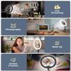 UBeesize 12" Ring Light with Overhead Phone Mount, Selfie Light with Stand,62" Tripod for iPhone with Light and Phone Holder for Video Recording,Cooking,Photography,Live Streaming,Tiktok,YouTube view 2