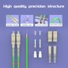 Buacoz om5 sc to fc Fiber Patch Cable 2Meters/6.5ft 40Gb/100GB/Gigabit multimode Duplex Jumper UPC MMF 50/125m LSZH Fiber Optic Cord view 4