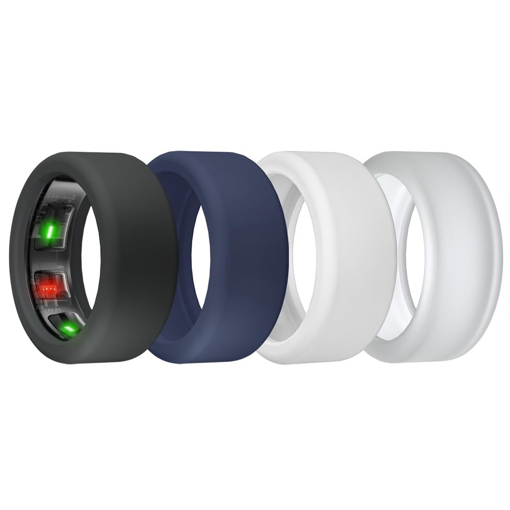 4/6 Pack Ring Cover for RingConn Gen 2/1, Elastic Silicone Ring Protector for RingConn Gen 2 Air Working Out Accessories Men Women