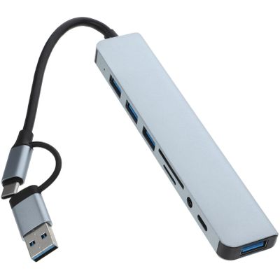 Uonlytech USB Type Hub Adapter for Laptop Fast Data Transfer Compatible USB Ports for Peripheral Devices