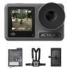 DJI Osmo Action 3 Outdoor Combo - 4K/120fps Action Camera with Chest & Backpack Strap Mount for Hiking and Cycling, Super-Wide FOV, HorizonSteady, Cold Resistant & Up to 320 Mins with 2 Batteries view 1