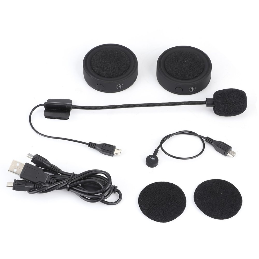 Grcfumo Helmet Headset, Motorcycle Helmet Microphone, Riding Hands s Headset for Ensuring Uninterrupted Communication Throughout The Journey