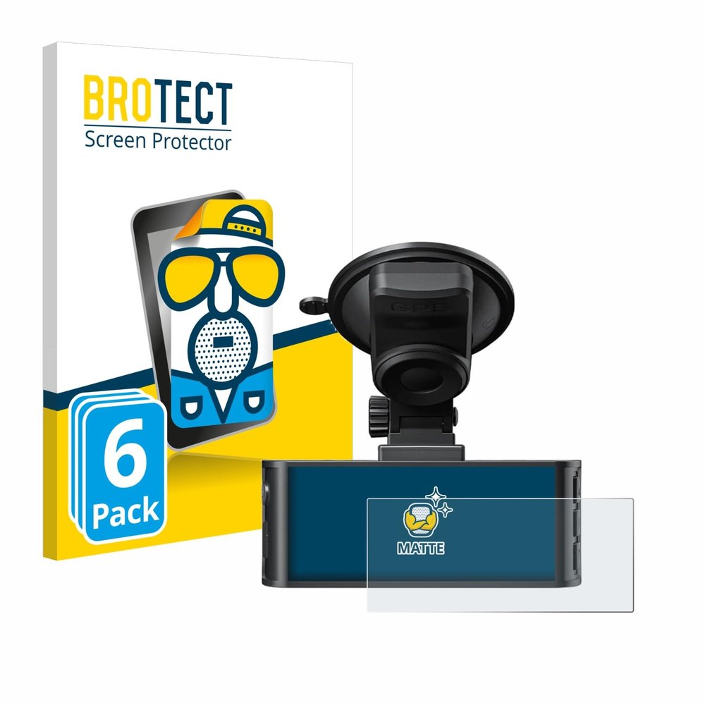 brotect Screen Protector Anti-Glare Compatible with Redtiger F7NS 4K (6 Pack) Screen Protector Matte, Anti-Fingerprint Protection Film