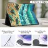 Case for 6.8" Kindle Paperwhite (11th Generation-2021/2023/2024), Slim PU Leather Adjustable Stand Smart Kindle Cover, with Auto Wake/Sleep for Kindle Paperwhite Signature Edition, Sea Turtles Beach view 3