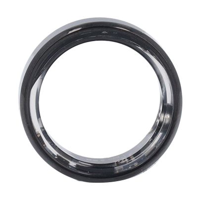 Dpofirs Smart Health Ring, Motion Monitoring, Energy Saving, IP68, Gift Option, for Android iOS, for JYouPro (Black)