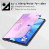 Case for 6.8" Kindle Paperwhite (11th Generation-2021/2023/2024), Slim PU Leather Adjustable Stand Smart Kindle Cover, with Auto Wake/Sleep for Kindle Paperwhite Signature Edition, Purple Marble view 4