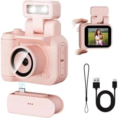Bewinner Mini Thumb Camera 1080P, HD Body Cameras with 1.44in Screen and Charging Case for Video Recording, Portable Camcorder for Outdoor Riding Sports ()