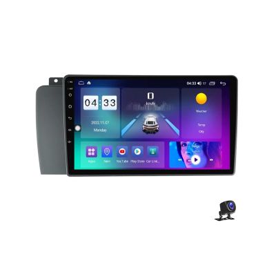 Plusfish 9 Inch Android 13 Car Stereo for Volvo XC70 V70 S60 2004~2007 Touch Screen Car Radio Bluetooth Wireless Carplay Android Auto Multimedia Navigation with RDS DSP FM Radio,M700s 8core 8g+128g