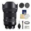 Sigma 50mm f/1.2 DG DN Art Lens | Sony E Bundled with UV Filter + 6-Piece Cleaning Kit + Cleaning Cloth (4 Items) view 1
