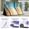 Case for 6.8" Kindle Paperwhite (11th Generation-2021/2023/2024), Slim PU Leather Adjustable Stand Smart Kindle Cover, with Auto Wake/Sleep for Kindle Paperwhite Signature Edition, Sunset Seaside view 3