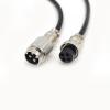BOUUNCIY 9.84 ft GX16 4 Pin Male to Female Head Aviation Cordset, GX16 4Pins Female to Male Connector Electrical Cable Panel Mount Circular Metal Aviation Adapter Cordset for Ships 20AWG (3meter) view 3