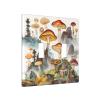 2-Gang Toggle Switch Wall Plates Japanese Painting Mushroom Printing Double Toggle Electrical Faceplate Double Gang Toggle Light Switch Covers Impact Resistant Polycarbonate Standard Size 4.5 X 4.5 view 2