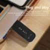 4G Network Portable Hotspot, Support 10 Devices Plug and Play LTE Router Micro Card Slot, for Asia, Southeast Asia, Africa, Middle Eastern (Black) view 4