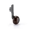 Tilta Khronos Handle Compatible with iPhone 15 + 16 Pro/Pro Max (Space Gray, NATO Bracket with Circular Wooden Handle) view 2